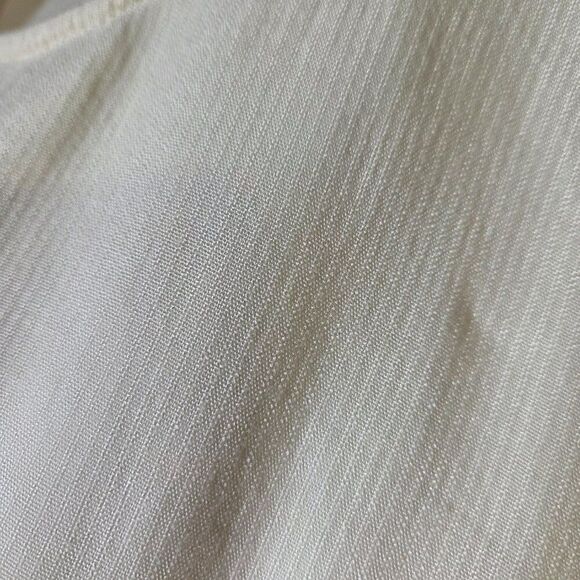 EUC GAP CREAM BOHO SCOOP NECK EMBROIDERED EDGE TANK TOP SIZE L - Picture 7 of 14